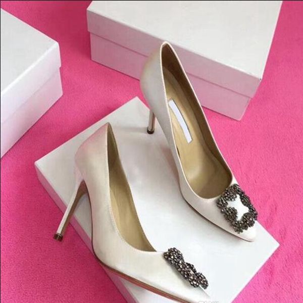 

2020designer party wedding shoes bride women ladies sandals fashion dress shoes pointed toe high heels leather glitter pu, Black