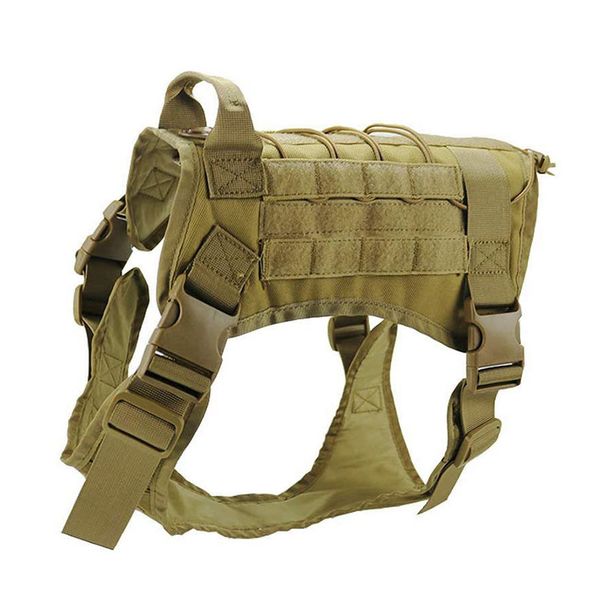 

tactical k9 служба собака жилет molle обучение охота дышащий собак harness одевают регулируемый жилет жгута проводов, Camo;black