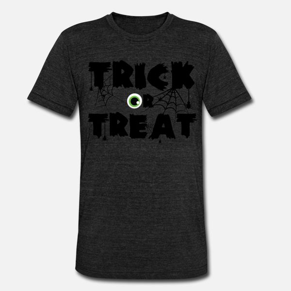 

trick or treat halloween spooky spider cobweb t shirt men character short sleeve size s-3xl natural graphic funny casual spring autumn, White;black