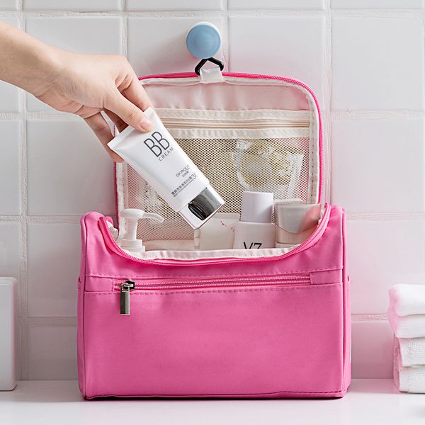 

portable simple large-capacity travel wash bag pillow hook wash bag waterproof oxford cloth portable storage bag