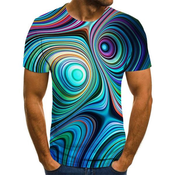 

summer colorful printing 3d print shirts graphic plus size oversized men clothing