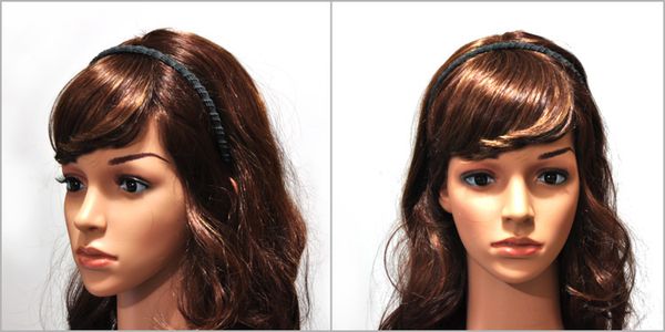 

goody stay put hold tight headbands no slip headband black color, Silver