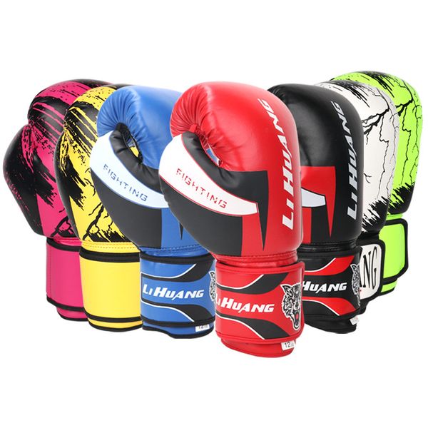 

whole sale price professional boxing glove for training muay glove sanda training glove, Black