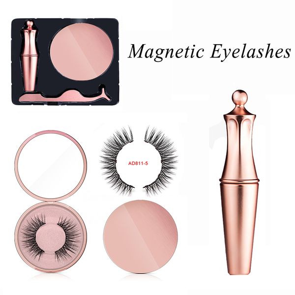 

magnetic eyeliner & magnetic eyelashes set waterof long lasting convenient and easy to operate eyeliner eyelashes set