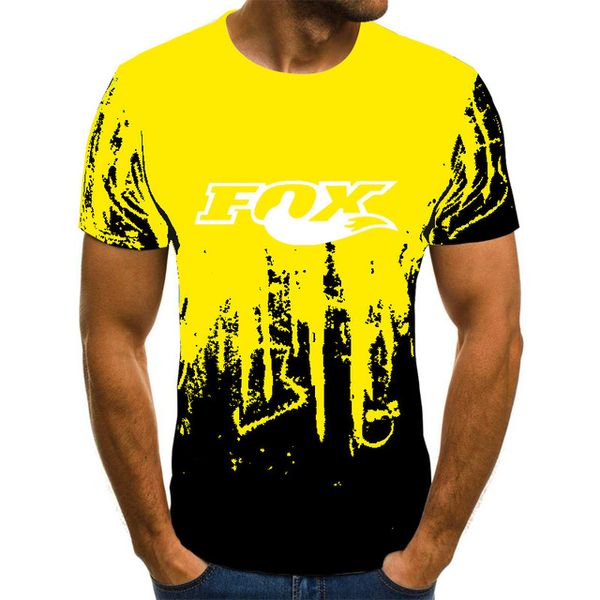 

summer male fox tail new camouflage tight 3d print shirts aesthetic hentai humor men clothing