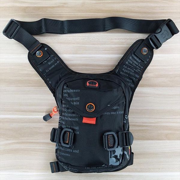 

military drop leg bag hip bum fanny pack fashion travel functional crossbody shoulder bags oxford men belt waist chest bag new