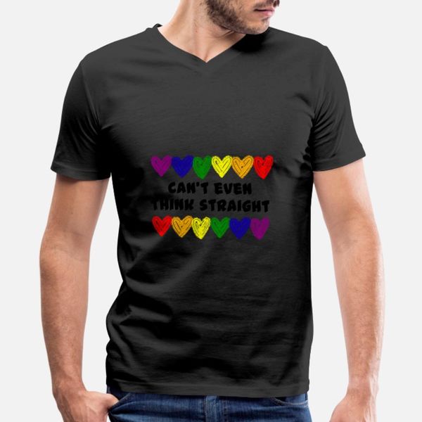 

lgbt straight gay gift t shirt men print tee shirt round collar trend crazy fashion summer unique shirt