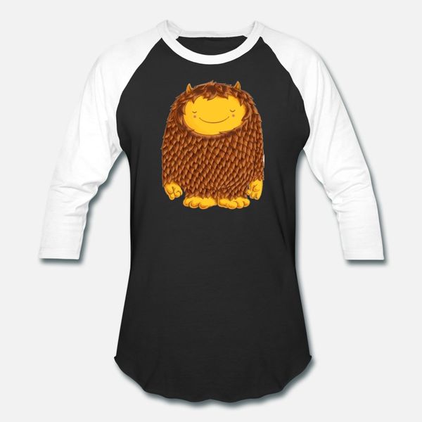 

дружественный брауны монстр t shirt men customize хлопок шея экипаж мужская cute основной весна осень отдых рубашка