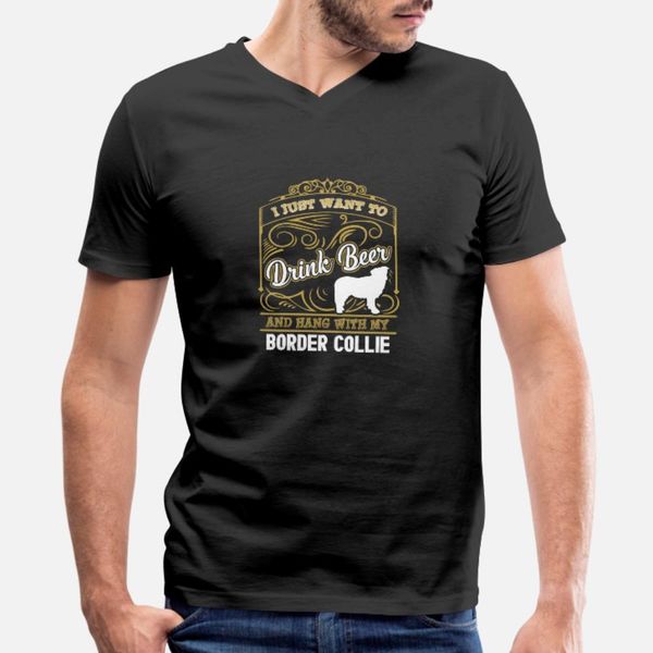 

border collie t shirt men create short sleeve size s-3xl original sunlight funny spring autumn slim shirt