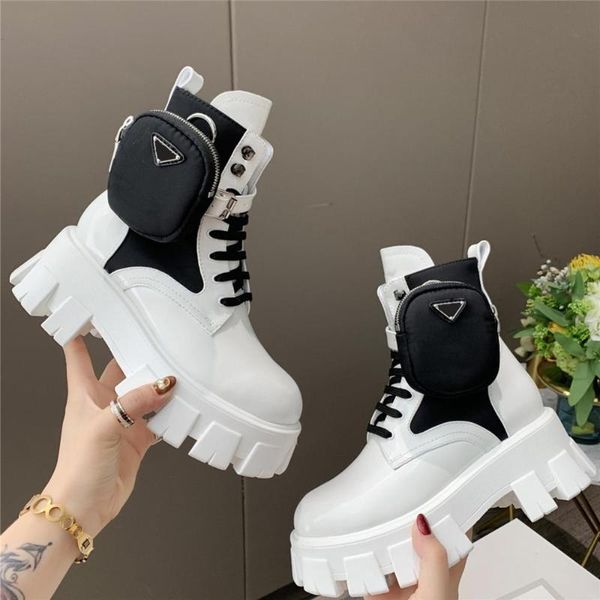 

fashion boots simple stitching motorcycle boots leather women's warm low-heel women's, Black