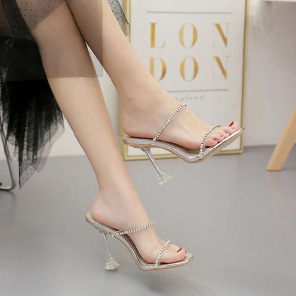 

yihongmeiqi new 2020 zapatos de mujer womens shoes slippers women women slides mules shoes womens designer, Black