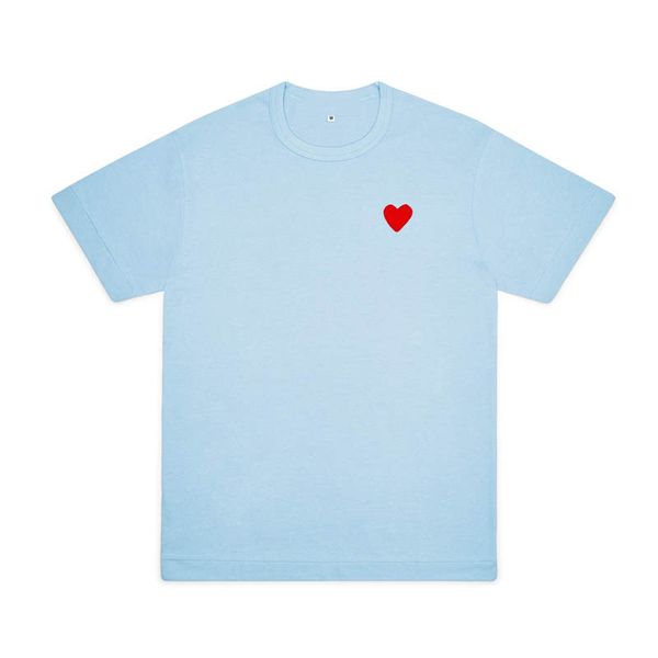 

men womens t shirts front chest heart t-shirt short sleeve shirts new arrival summer tee 2020 for wholesale high quality, White;black