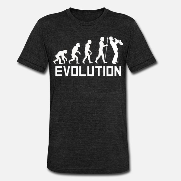 

sax player evolution funny saxophone shirt t shirt men customized cotton o neck cool graphic breathable spring normal shirt
