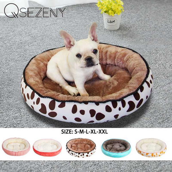 

dog bed warming kennel washable pet floppy extra comfy plush rim cushion and nonslip bottom dog beds for large small dogs house