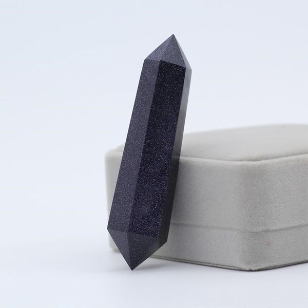 

goldstone healing gold sand crystal new stones reiki shipping blue energy points natural chakra point 55g quartz wholesale home2010 mm