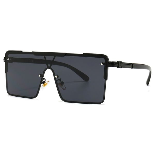 

trendy luxury sunglasses for men and women large square fashion sun glasses designer stylish eyewear, White;black