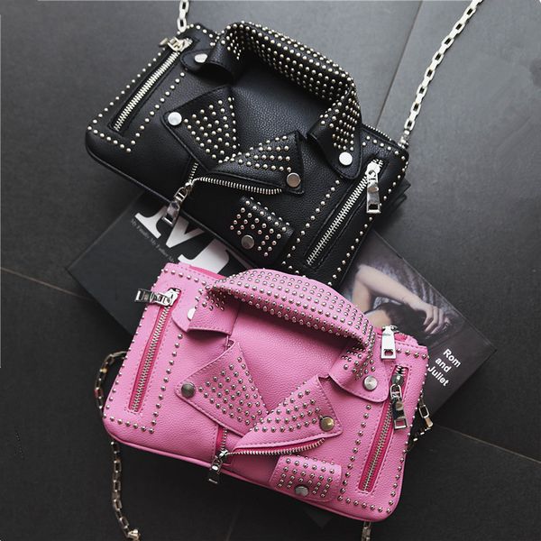 

designer women messenger bags mini black jacket bag handbags pink shoulder bag chain crossbody bags sac a main femme de marque