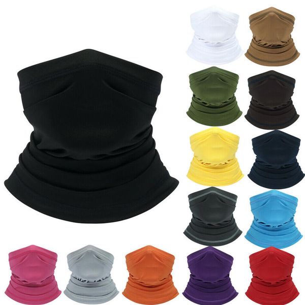 

face mask neck gaiter ski biker windproof scarf snood tube bandana beanie hair cover cap uv protection, Blue;black