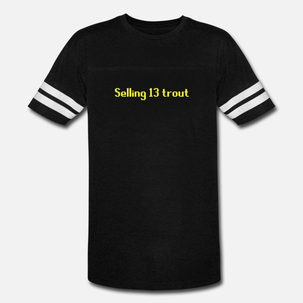 

selling 13 trout t shirt men customized 100% cotton size s-3xl homme gift funny casual spring vintage shirt