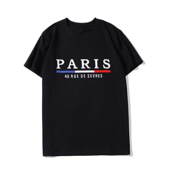 

men's t-shirt white black designer t-shirt with letter pattern summer fashion men's clothing size s-2xl