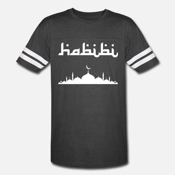 

habibi arabic perfect gift for muslim men & women t shirt men print short sleeve round neck solid color graphic casual spring autumn outfit