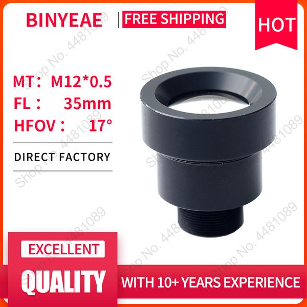 

binyeae m12 lens fl 35mm pin hole lens for 1/2 ccd with f2.0 mini cctv hd 2.0megapixel for security cameras
