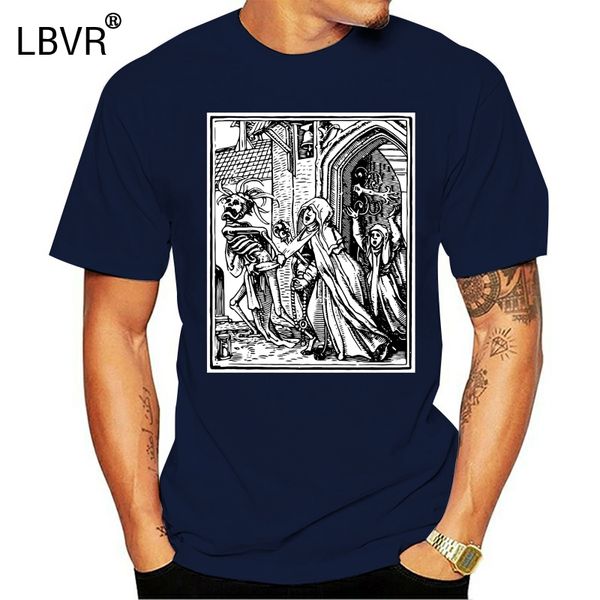 

memento mori shirt - hans holbein dance of death remember skull skeleton occult