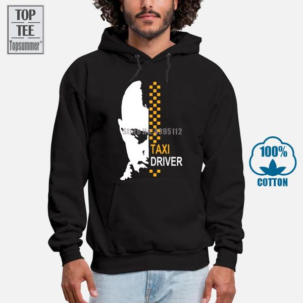 

taxi driver hoodie for men hoodies men white men's sweatshirt hip hop streetwear hoodie printed hoodies, Black