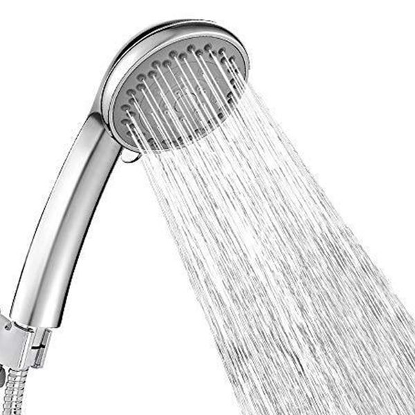 

1/2" abs chrome shower head massage adjustable high pressure spray settings