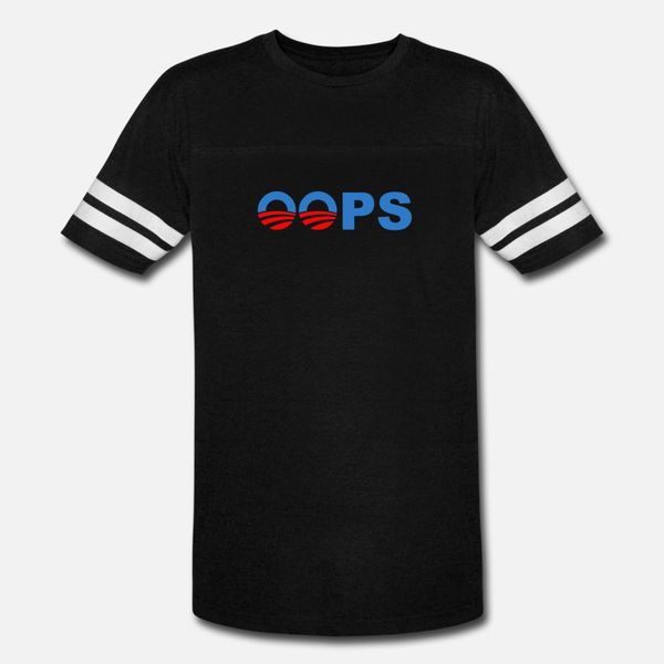 

obama oops t shirt men create tee shirt o neck cool loose funny casual summer standard shirt