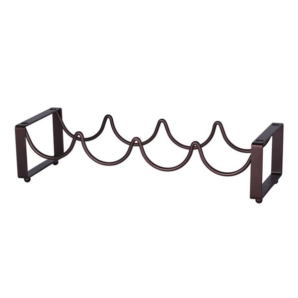 

4 bottle vintage display shelf holder stable decorative space saving simple
