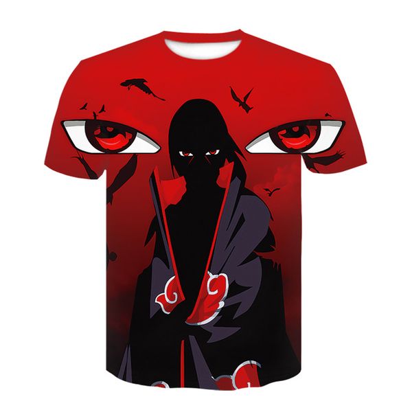 

3d naruto ghoul 3d print shirts harajuku humor harajuku men clothing