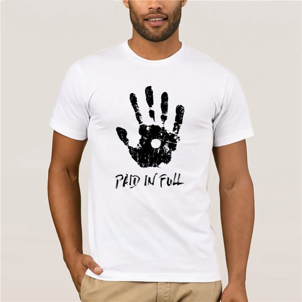 

100% cotton brand men shirt jesus hand print paid in full christian faith short sleeve fashion summer t shirt