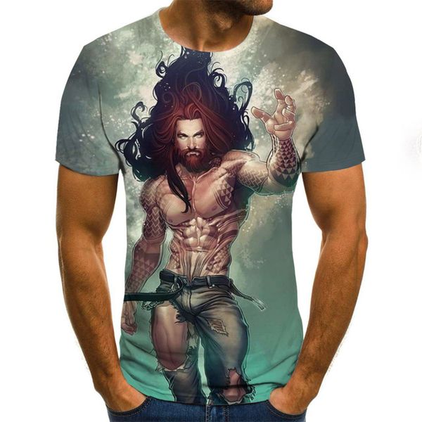 

summer mens geometric 3d three-dimensional pattern digital printing male 3d print shirts hentai oversized funny men clothing