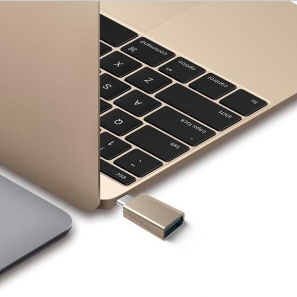 

usb-c 3.1 type c male to usb 3.0 female adapter for macbook 12 inch jn20