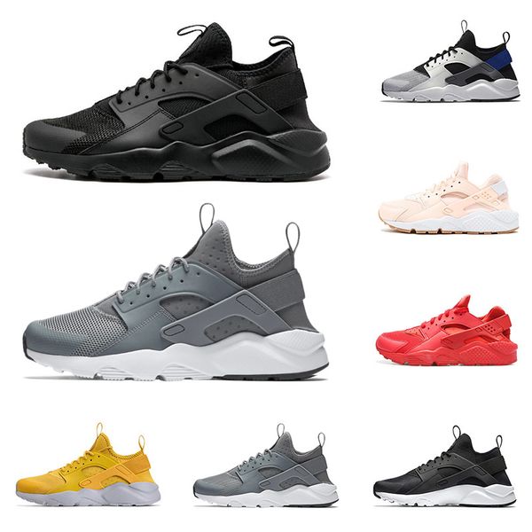 

2020 huarache run men women running shoes triple black white red cool grey pink mens trainer breathable sneaker outdoor sports walking