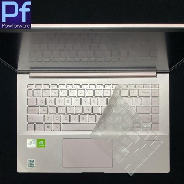

for asus vivobook s14 s433fl s433f s433fa 2020 s 433 s433 fl fa f thin tpu keyboard cover protector skin