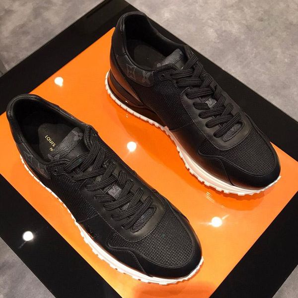 

run away sneaker 2020 new season fashion luxury men casual shoes designer men sneakers high-quality breathable men tennis shoes c04, Black