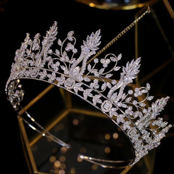 

свадебные аксессуары для волос crown wedding party accessoration для волос tiaras cransess crown, свадебные платья аксессуары y200807, White;golden