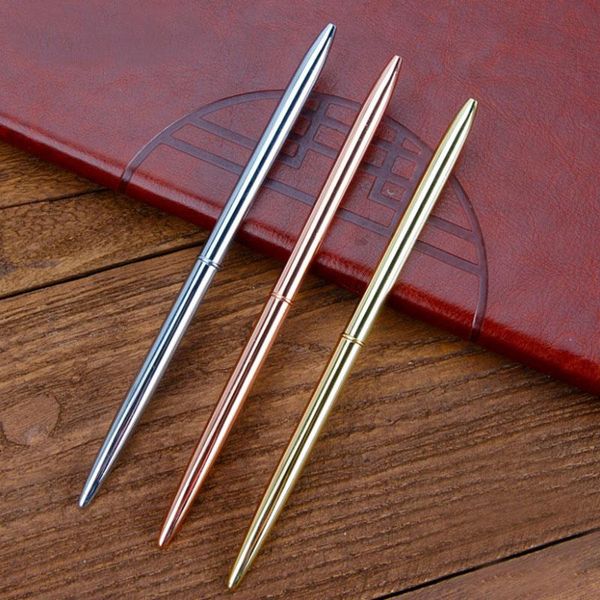 

for office black ballpoint high blue luxury school rotating pens ballpen pen writing metal quality stationery mihzv loveshop01, Blue;orange