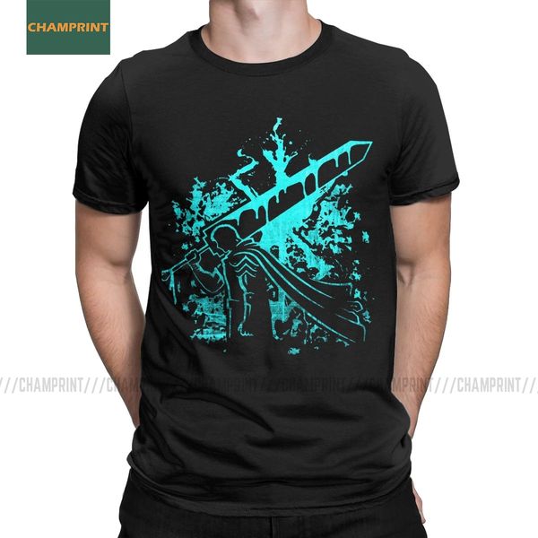 

мужские berserk guts футболки манга мечник gatsu sacrifice zodd аниме 100% хлопок одежда с коротким рукавом майка партия t-shirt