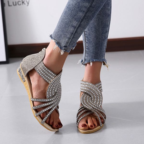 

spring women sandals gladiator low heel casual open toe wedges platform height increasing chunky ladies shoes zapatos de mujer, Black