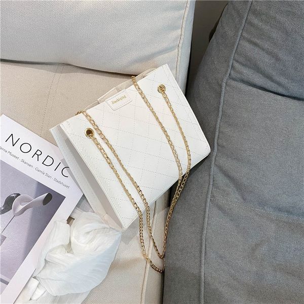

women's bags 2020 new large-capacity messenger bag women's all-match bag rhombus chain women messenger bags