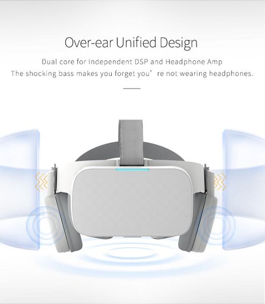 

glasses headset helmet smart screen movie music virtual reality bluetooth shinecon goggles