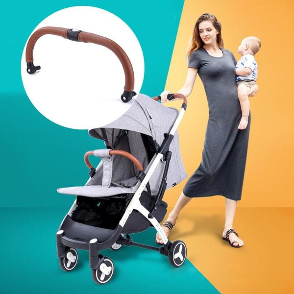 

baby stroller accessory pram handrails leather baby carriage armrest