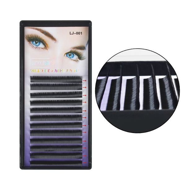 

delightful flower charm imitation hair planting grafting eyelashes 0.1mm thickness d volume natural slim