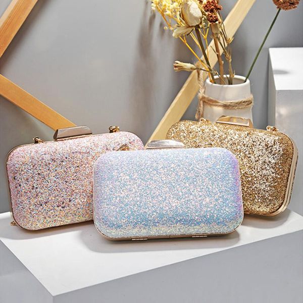 

fashion wedding sequin gradient women bag clutch bag handbags female phone pocket matching ladies evening bags wallet purse