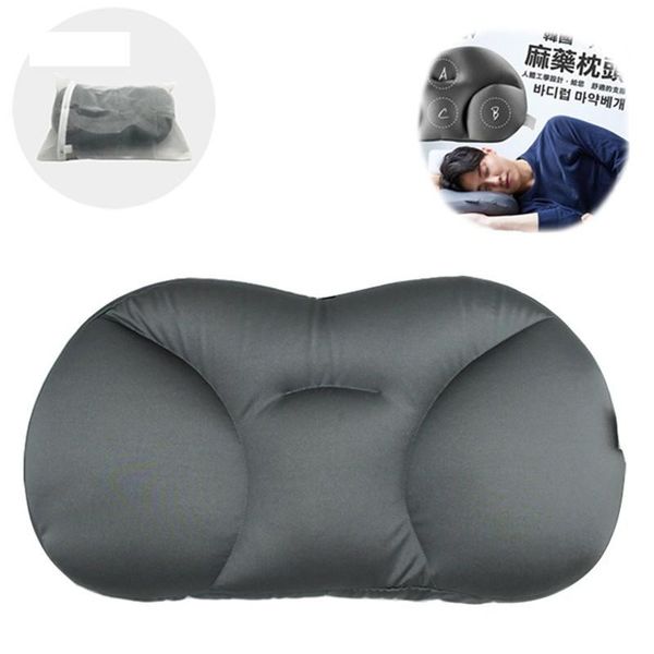 

uruh 3d pillow deep sleep addiction pillow neck body relax beddings travel air cushion beach car plane rest sleep pressure relief pillows