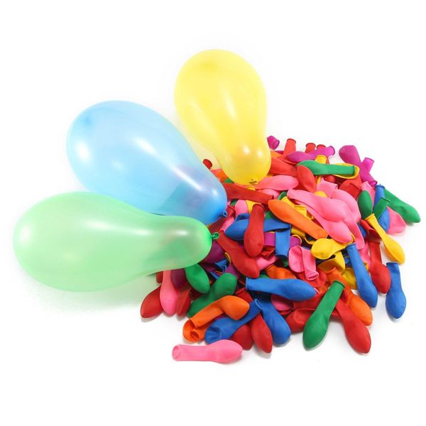 

colorful swimming pool party and summer fun bombs easily and quickly filled water balloon