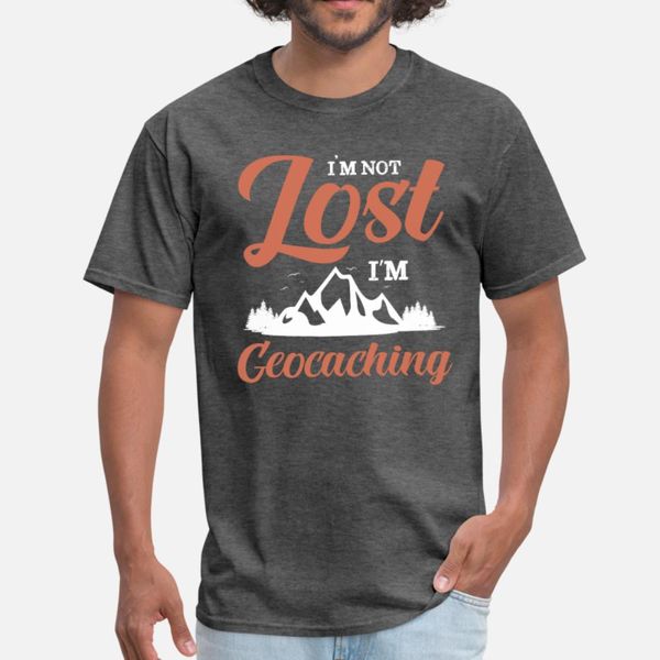 

geocacher geocaching geoache gift t shirt men designing cotton euro size s-3xl clothing graphic comfortable spring novelty shirt